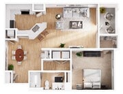 Villas at West Ridge_3D FP_A1