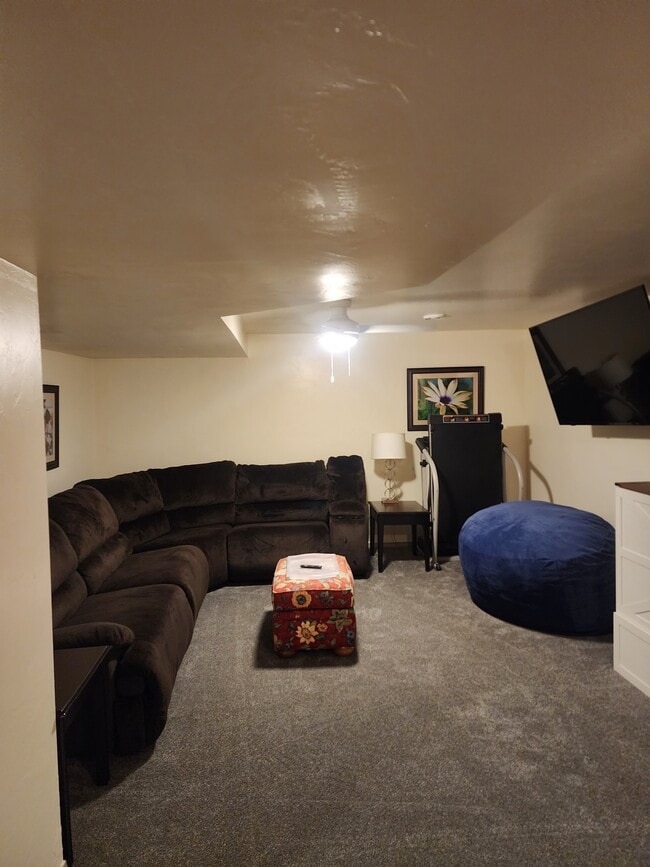 Lower level living room - 1810 Briarwood Ct