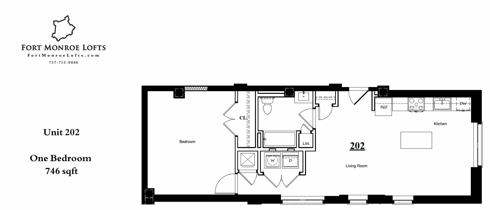 Photo - Fort Monroe Lofts (150) Unit 202 ADA