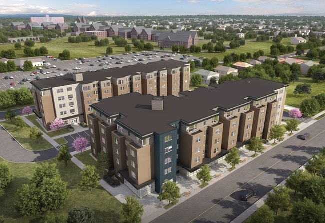 Rendering - Campus Walk One