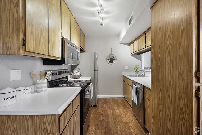 2 BR, 1 BA - Kitchen - CYPRESS GARDENS APARTMENTS