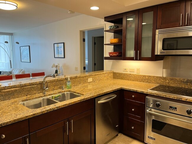 Cocina totalmente equipada - 1551 Ala Wai Blvd Unidad 2002