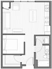 Studio C Floor Plan