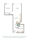 1 Bed, 1 Bath - Apt C