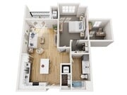 B2.1 - Apex at Verona | Apartments, Townhomes, and Stacked Flats in Verona, WI