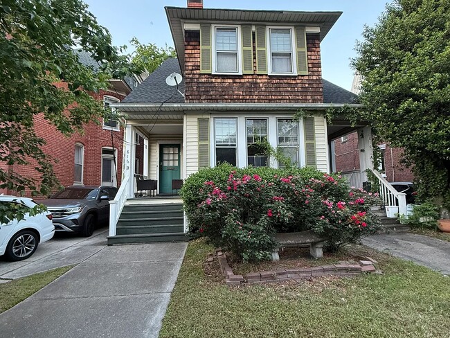 View of front of house, on left is unit B - 816 Westover Ave Unit B
