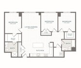 3.3 Plano de planta Lantera en Boston Landing