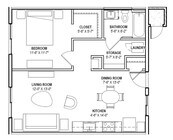 1 Bedroom 1 Bath