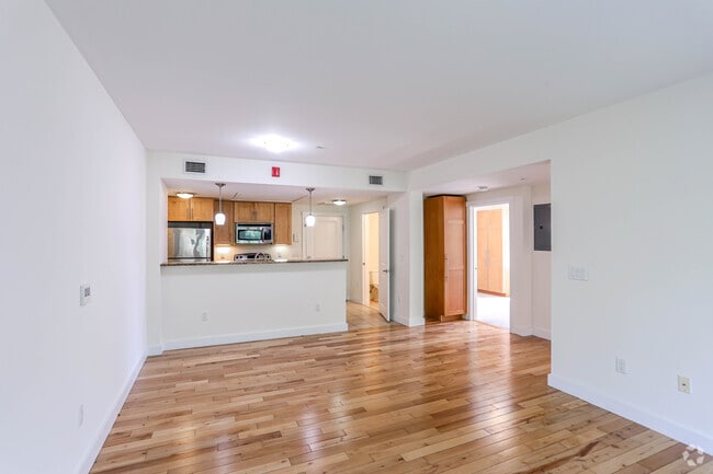 2BR, 1 1/2 BA - 860 - Living Space & Kitchen