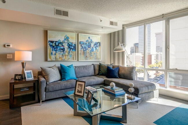 Open concept living space