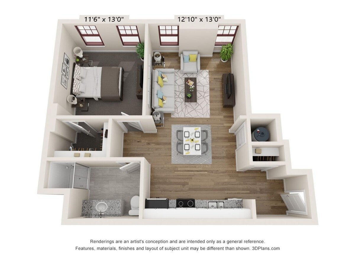 Photo - Short North! 1 Bedroom, 1 Bath Unit 999-309