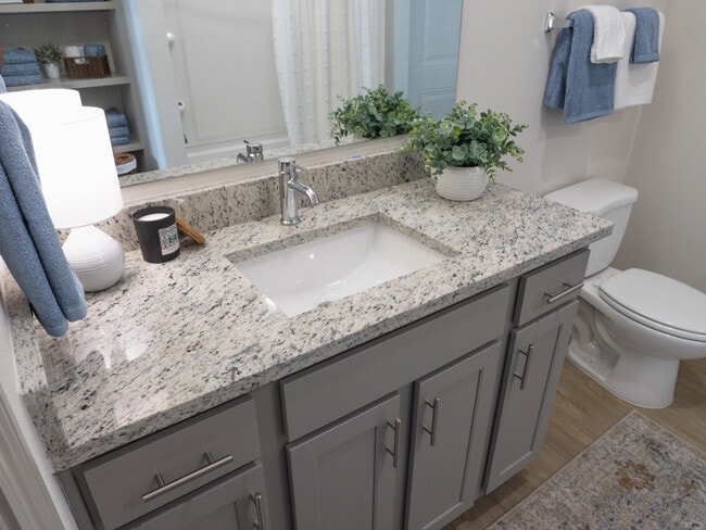 The Zulu: 1BR, 1BA- Bathroom