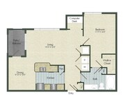 A5 floor plan Monaco at Main