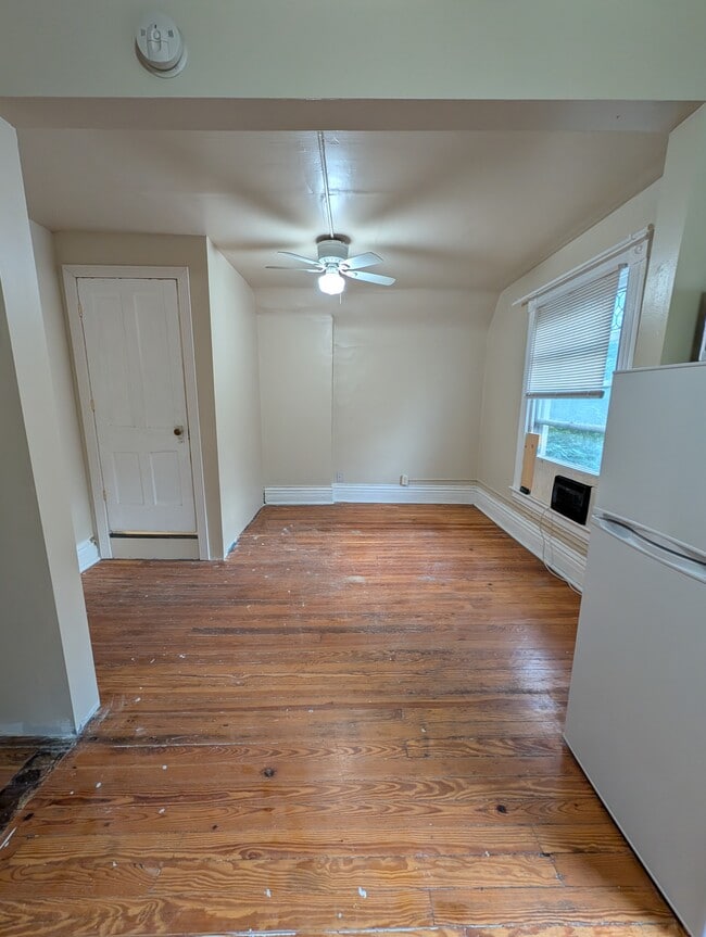View from kitchen area looking toward bedroom/living room - 1280 Race St Unit Apt 3