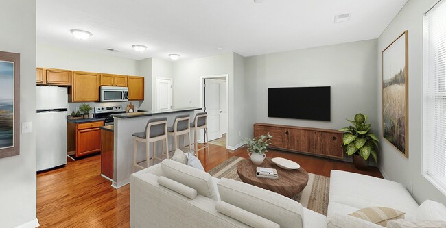 Open Floor Plan Living Area