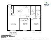 Two Bedroom Floor Plan