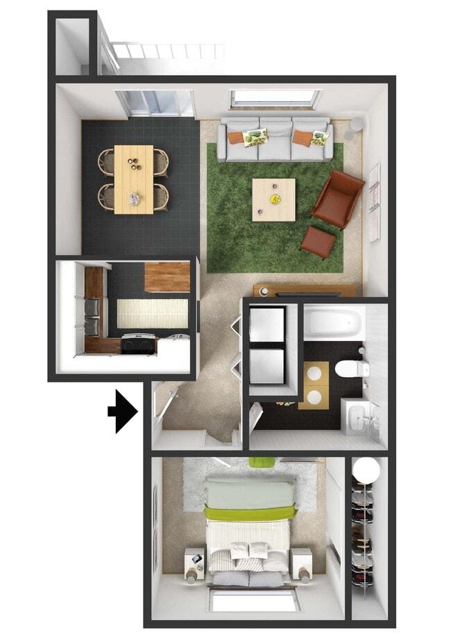 Photo - Commons at Hawthorn Village Apartments
