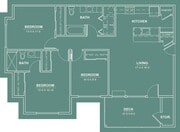 Smith Creek Apartments - Sequoia Floorplan