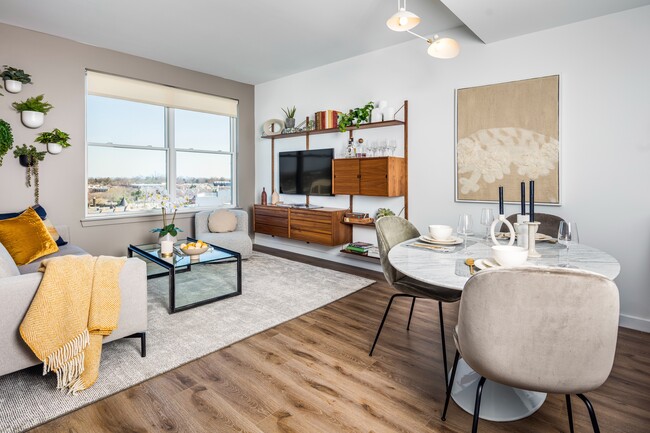 Living Room - Two South Willow Apartments