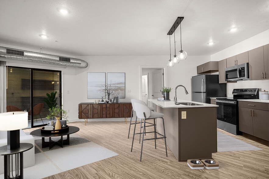 Virtually Staged Living Area
