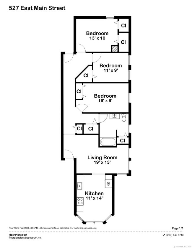 Photo - 527 E Main St Unit 2nd floor Right