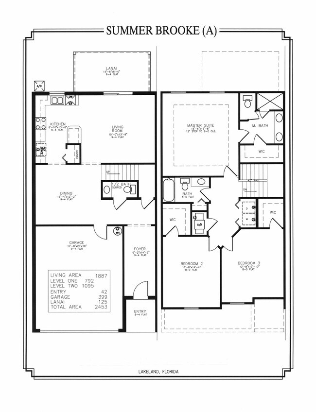 Floor Plan - 5121 Summer Brooke Ln
