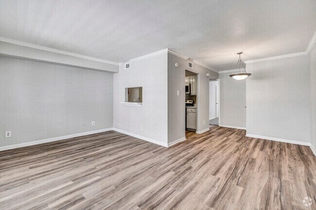 1BR, 1BA - 642SF - Living/Dining Room - Providence at Heights