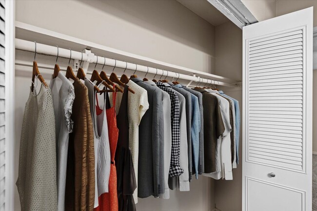 Closet - Preston Court Apartments & Townhomes