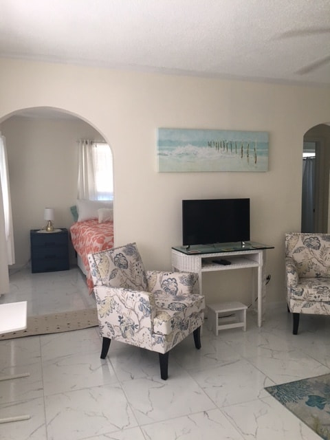 From LR looking into Bedroom, Queen size bed - 649 Royal Palm Blvd Unidad A3 Rental