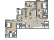 THREE BEDROOM - Floorplan F