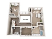 H floor plan 4001 Midtown