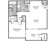 1BR/1BA