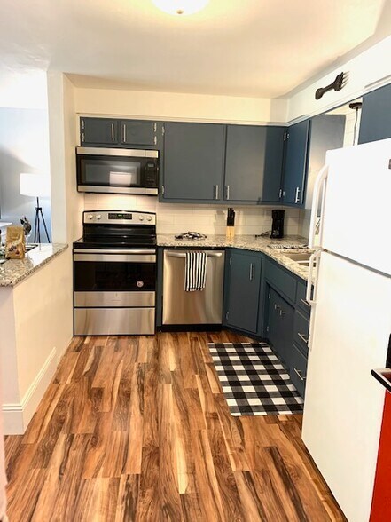 New stainless steel appliance packages.