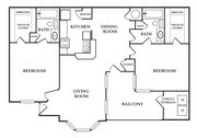 2 Bedroom - 2 Bath