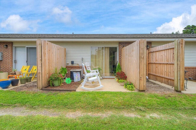 Private Gardening Area with our Seabreeze Floor Plan