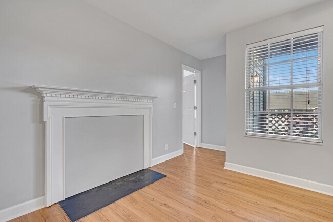 Fireplace to front bedroom - 151 N Timber Dr Unit 151 Timber Drive