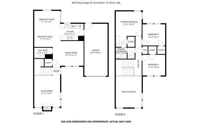 Photo - 3BR SFR w/ Garage & Fenced Yard in Fort Worth