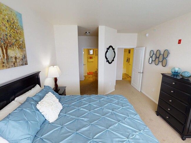 Bedroom with Connected Bathroom
