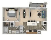 Plano de planta 3D A1