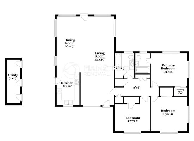 Photo - 3 Bedroom Pet-Friendly Home in ORLANDO, FL with Main Street Renewal
