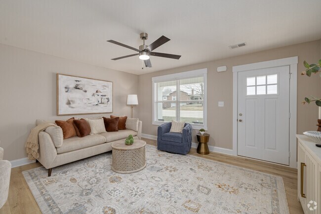 2BR, 2BA - 1,244SF - Living Room