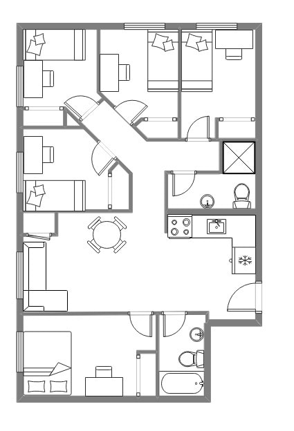 Photo - All Inclusive Student Rentals Near Laurier Unité Viewings