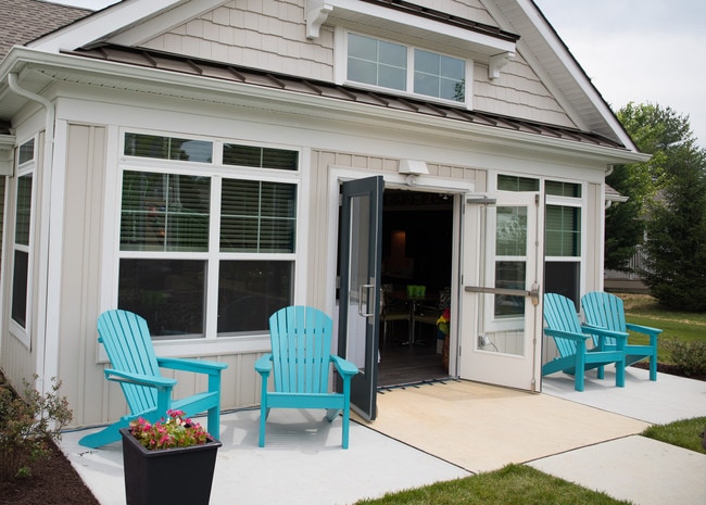Outdoor Lounge Area