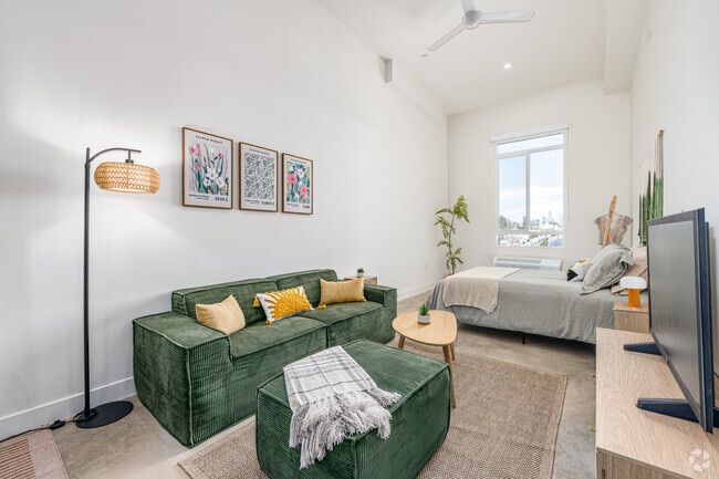Studio - 448SF - Living Room