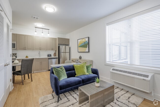 1BR, 1BA - Living Room