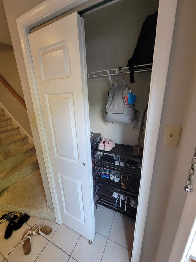 Entry Coat Closet - 555 Coventry Lane