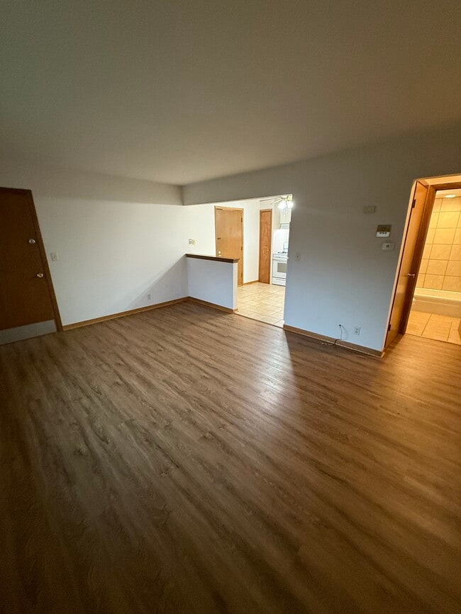 Sala de estar - Evergreen Terrace Apartments