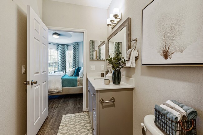 Bathroom With Quartz Countertops