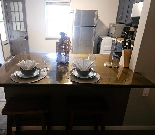 Open concept kitchen living room