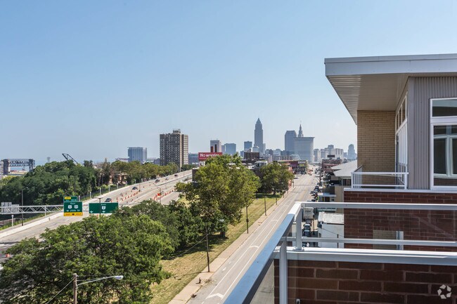 Vista del centro de Cleveland